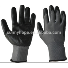 13 Gauge Nylon Schaum Nitril beschichtete Halbpalme Handschuhe